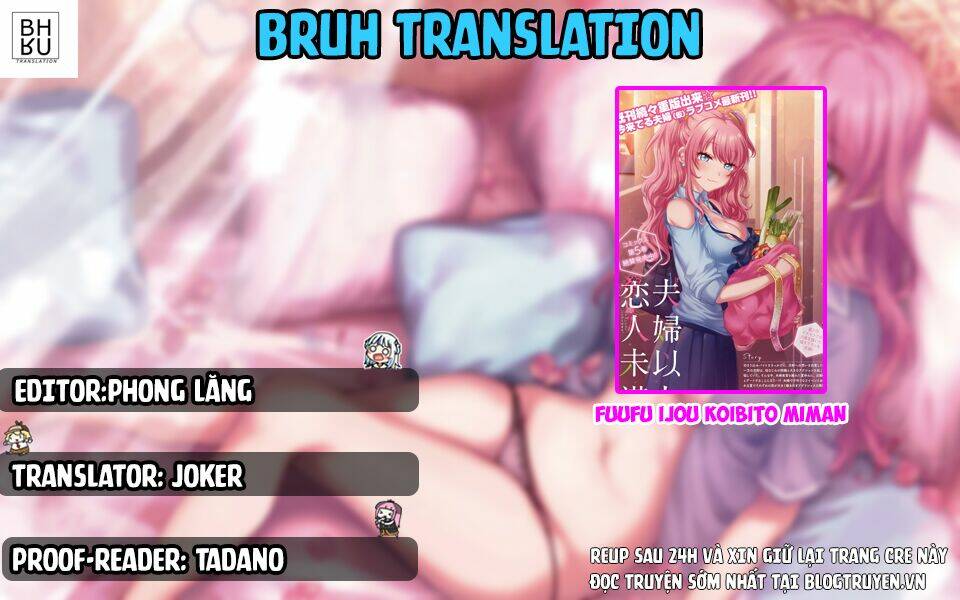 Fuufu Ijou, Koibito Miman. Chapter 42.5 - Trang 2
