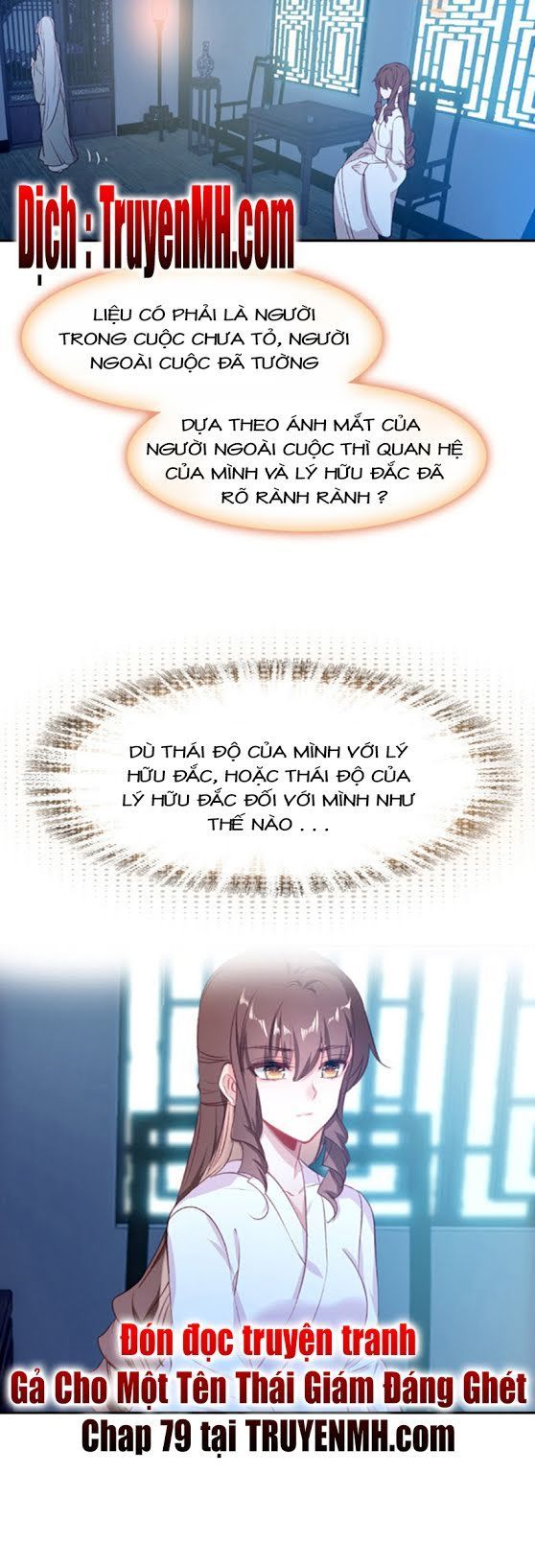 Gả Cho Một Tên Thái Giám Đáng Ghét Chapter 78 - Trang 2