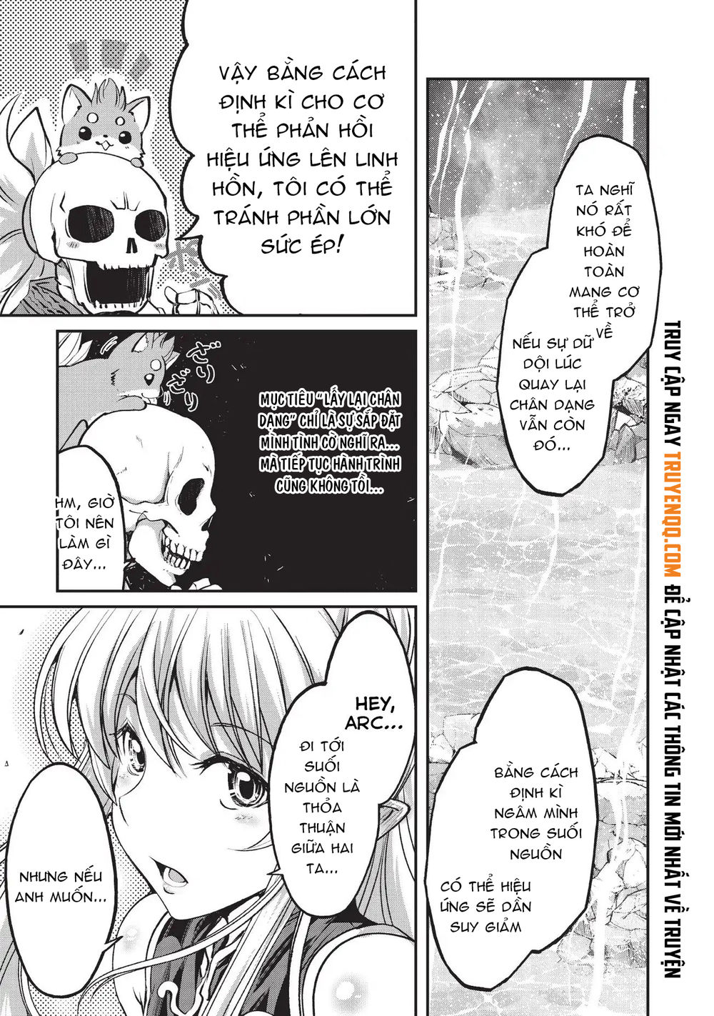 Gaikotsu Kishi-Sama, Tadaima Isekai E O Dekake-Chu Chapter 25 - Trang 2