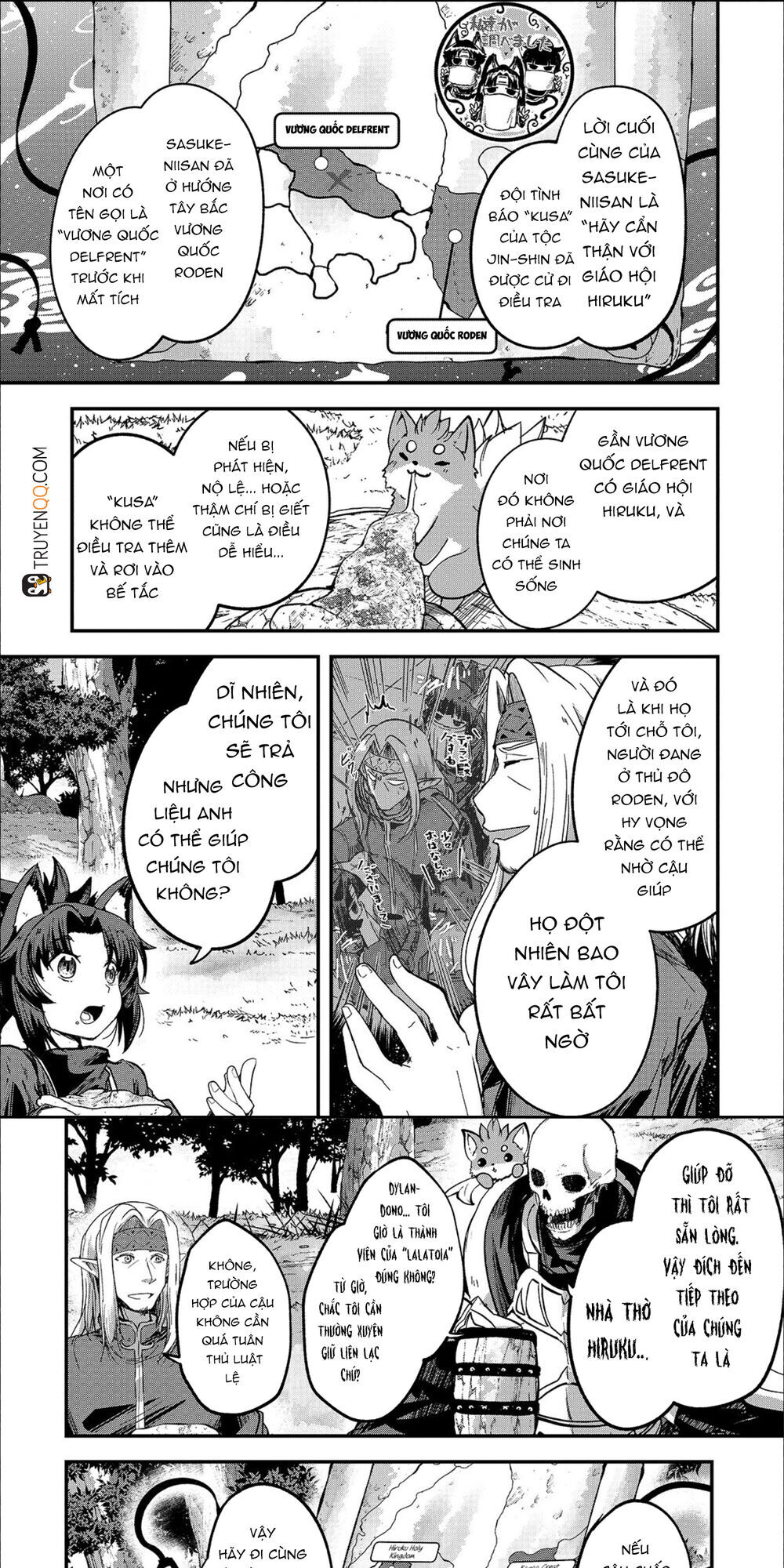 Gaikotsu Kishi-Sama, Tadaima Isekai E O Dekake-Chu Chapter 34 - Trang 2