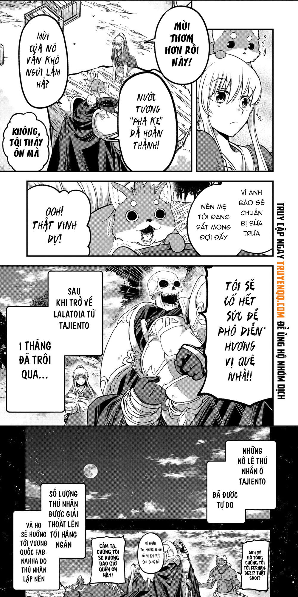 Gaikotsu Kishi-Sama, Tadaima Isekai E O Dekake-Chu Chapter 34 - Trang 2