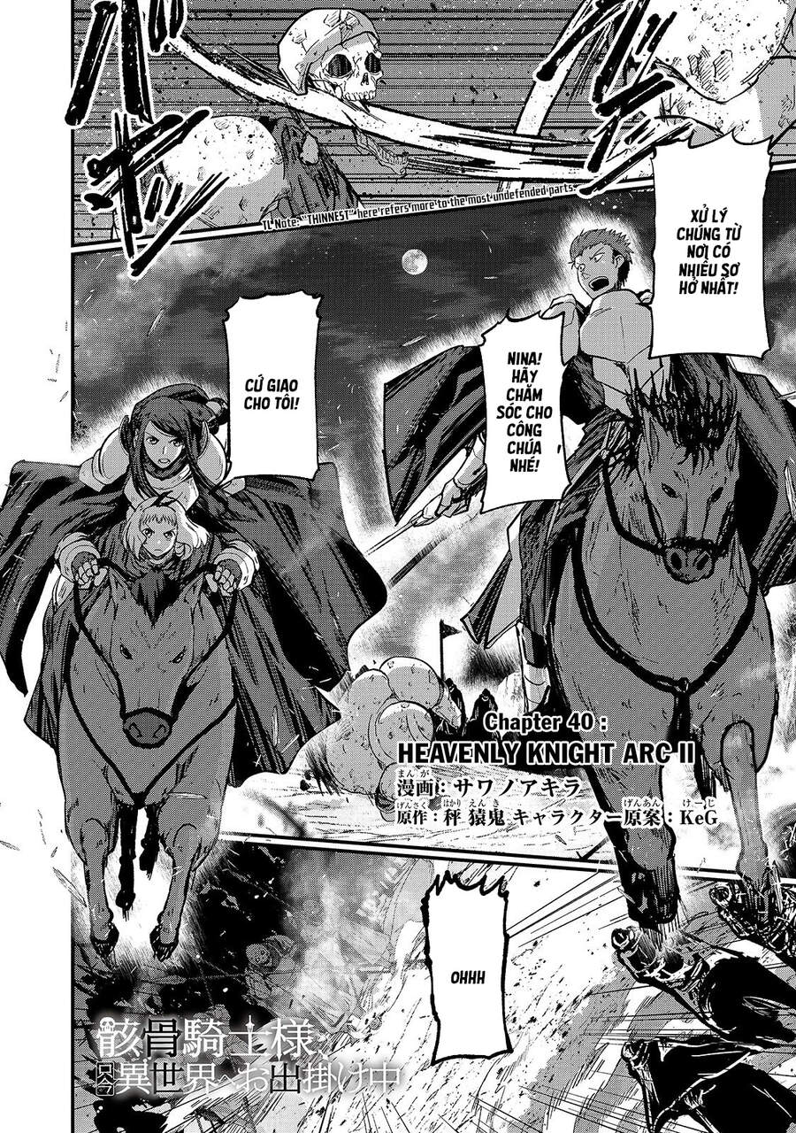 Gaikotsu Kishi-Sama, Tadaima Isekai E O Dekake-Chu Chapter 40 - Trang 2