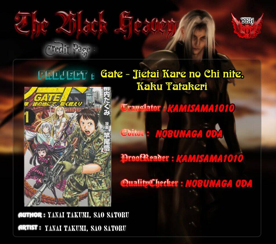 Gate – Jietai Kare No Chi Nite, Kaku Tatakeri Chapter 4 - Trang 2