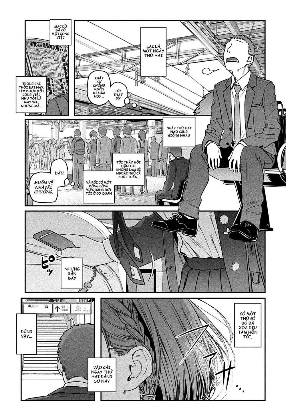 Getsuyoubi No Tawawa Chapter 1 - Trang 2