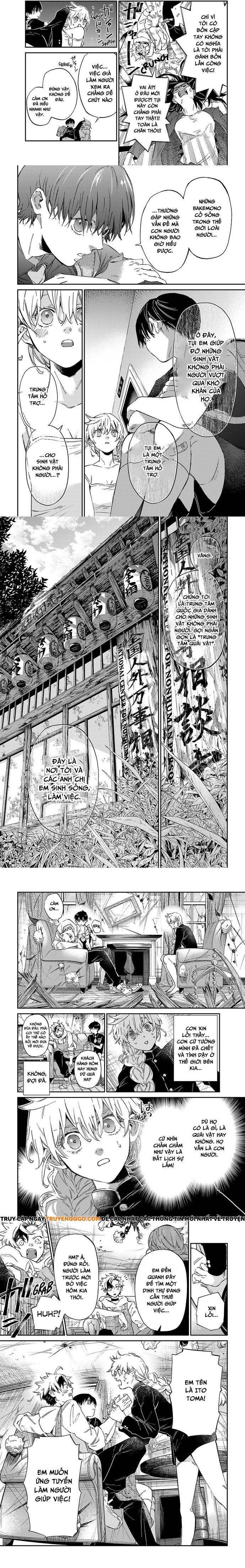 Gia Đình Quái Vật Kagari Chapter 1 - Trang 2