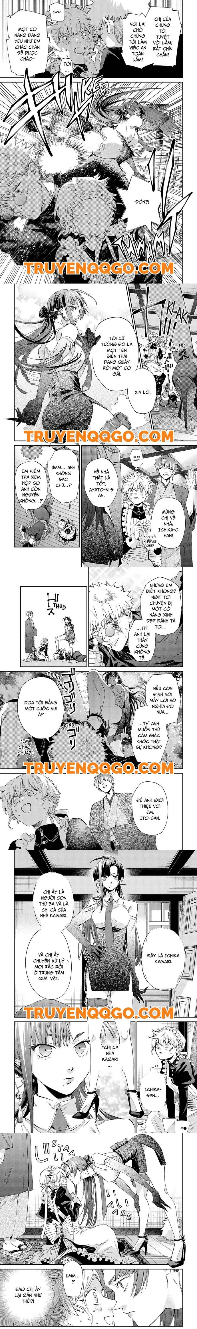 Gia Đình Quái Vật Kagari Chapter 3 - Trang 2