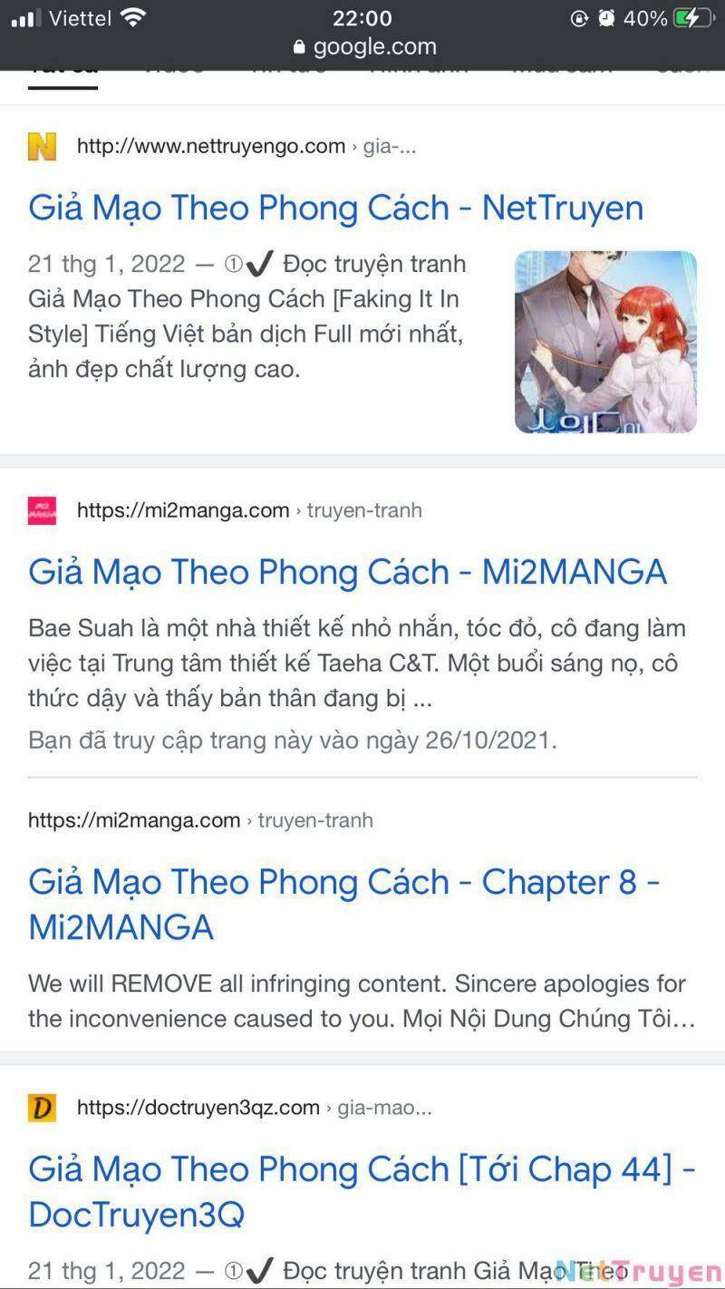 Giả Mạo Theo Phong Cách Chapter 47 - Trang 2