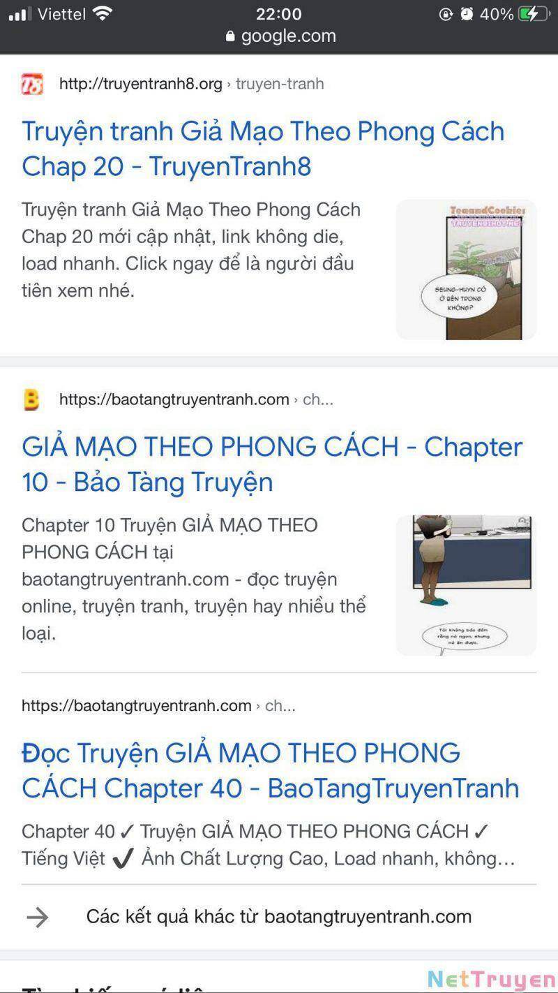 Giả Mạo Theo Phong Cách Chapter 47 - Trang 2