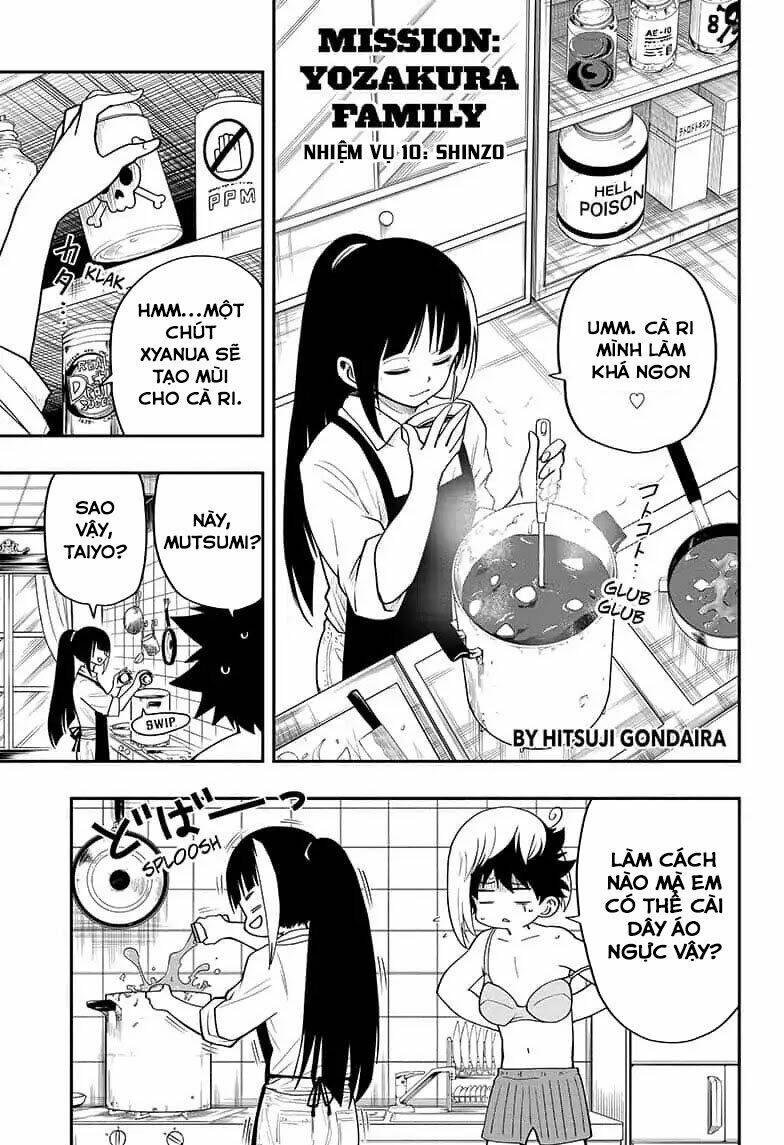 Gia Tộc Điệp Viên Yozakura Chapter 10 - Trang 2