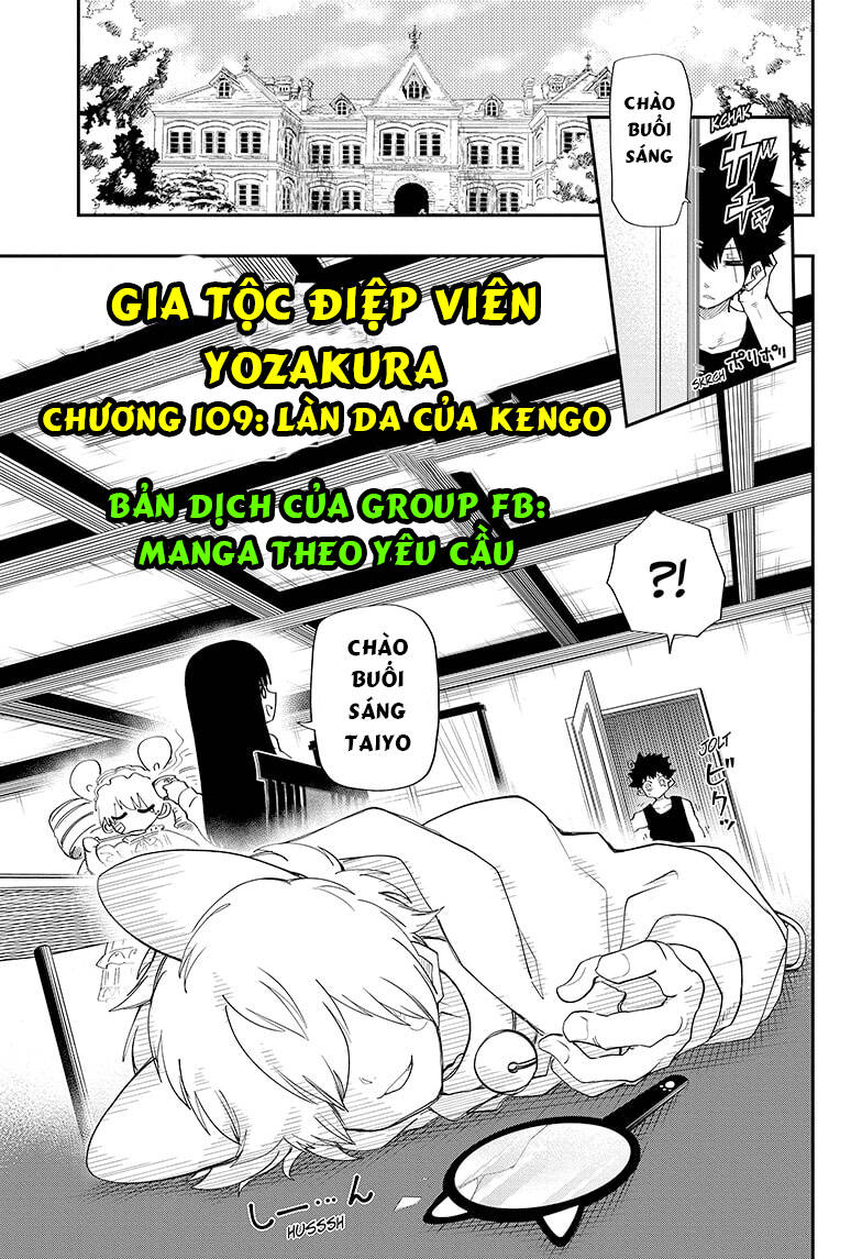 Gia Tộc Điệp Viên Yozakura Chapter 109 - Trang 2
