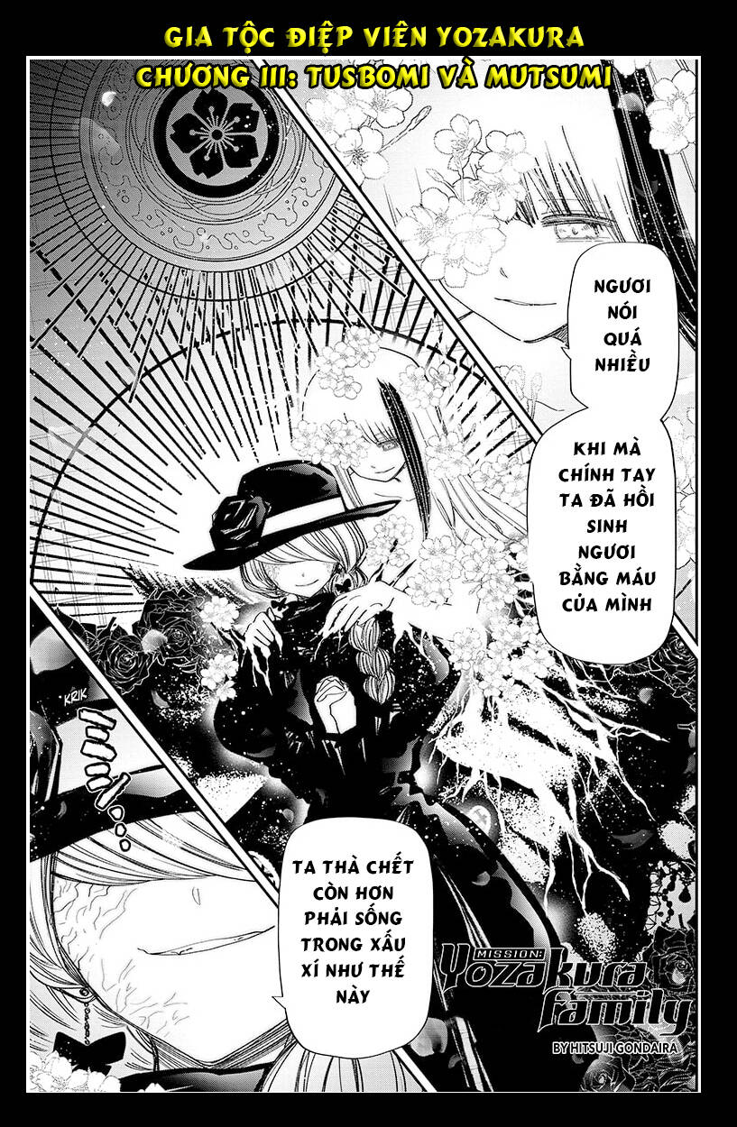 Gia Tộc Điệp Viên Yozakura Chapter 111 - Trang 2