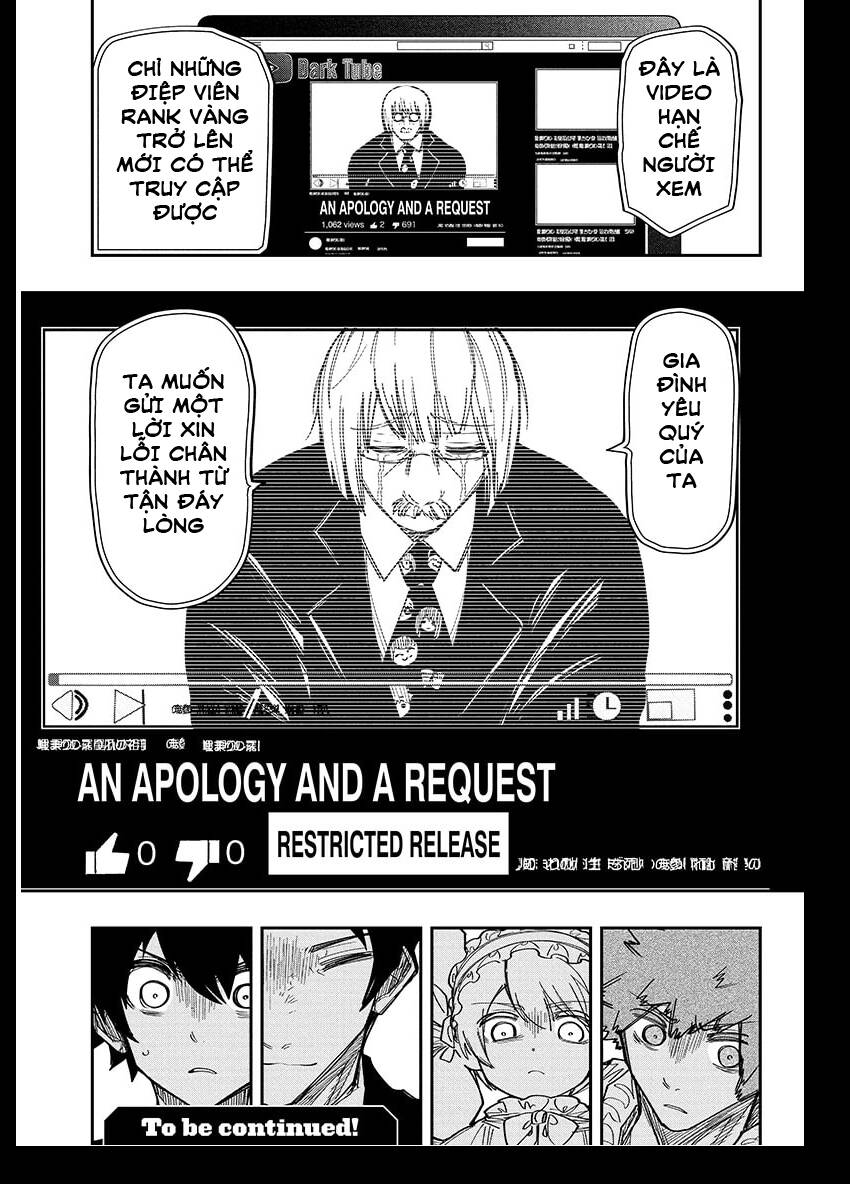 Gia Tộc Điệp Viên Yozakura Chapter 136 - Trang 2