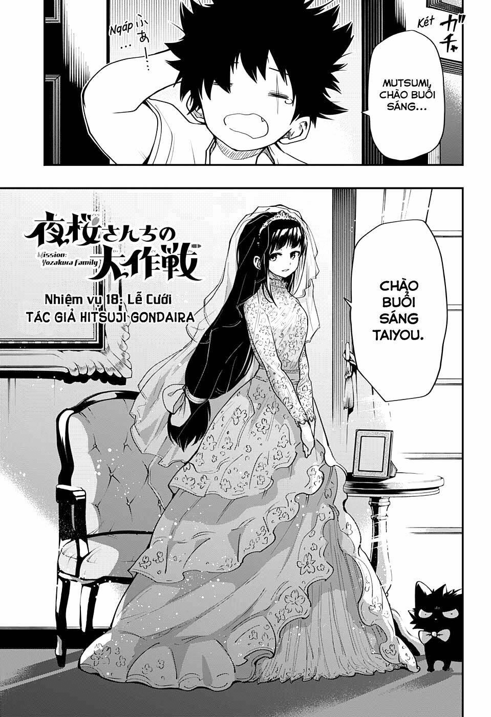 Gia Tộc Điệp Viên Yozakura Chapter 18 - Trang 2