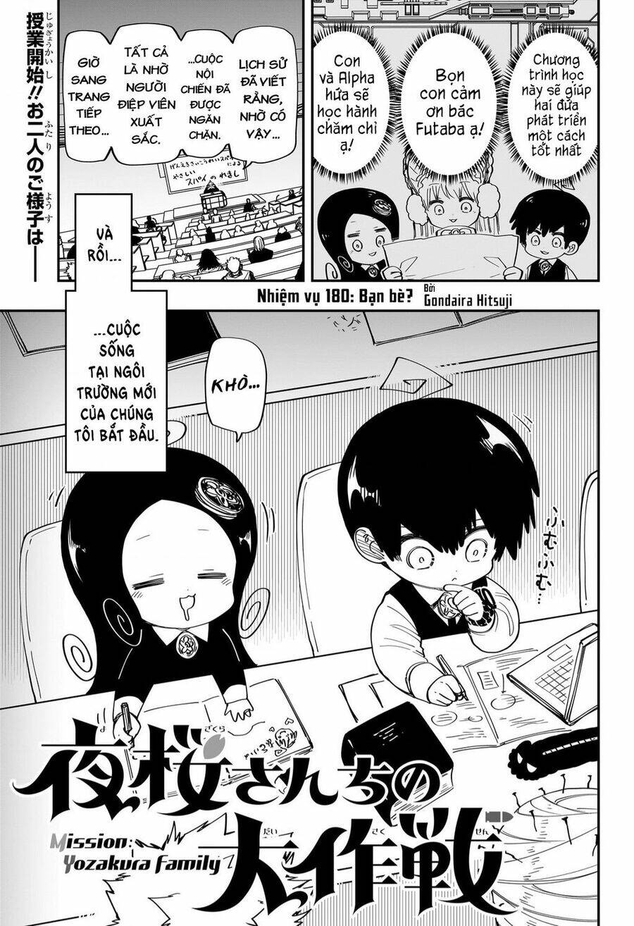 Gia Tộc Điệp Viên Yozakura Chapter 180 - Trang 2