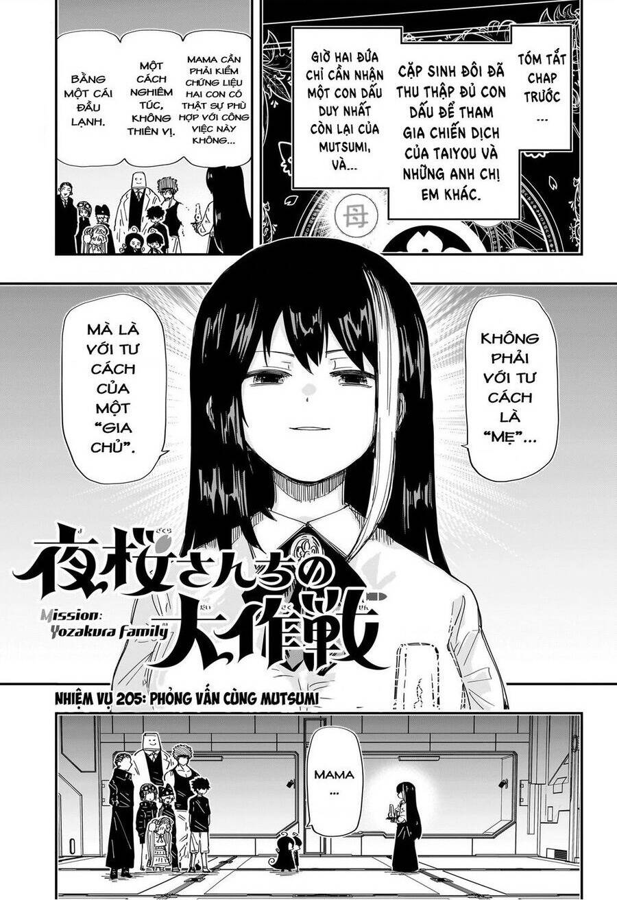 Gia Tộc Điệp Viên Yozakura Chapter 205 - Trang 2