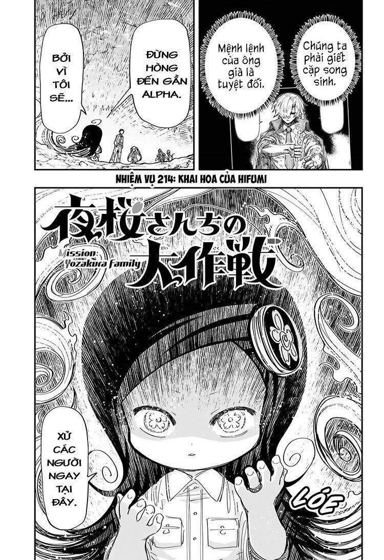 Gia Tộc Điệp Viên Yozakura Chapter 214 - Trang 2