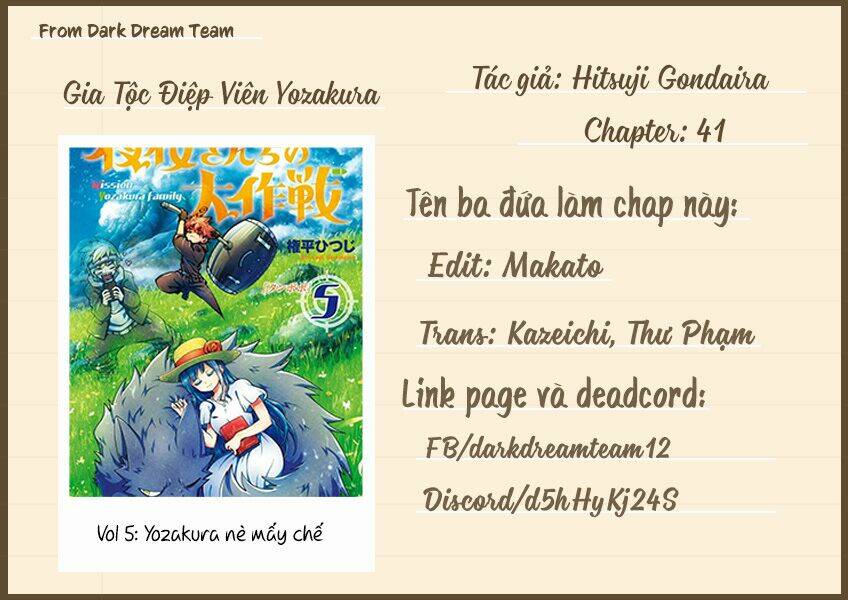 Gia Tộc Điệp Viên Yozakura Chapter 41 - Trang 2
