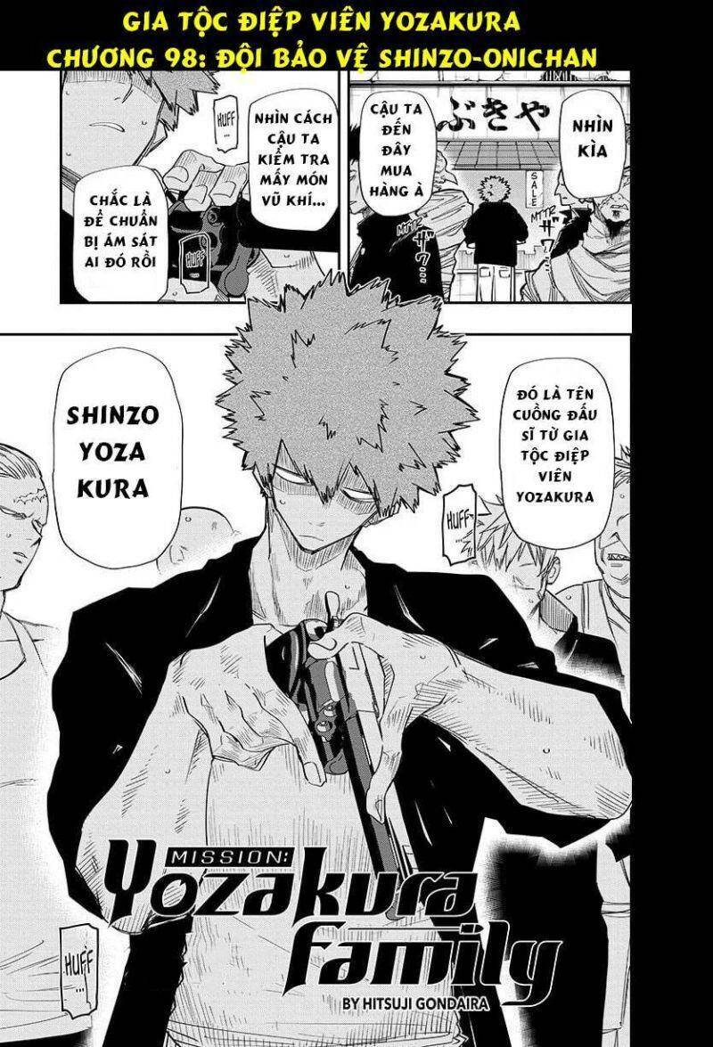 Gia Tộc Điệp Viên Yozakura Chapter 98 - Trang 2
