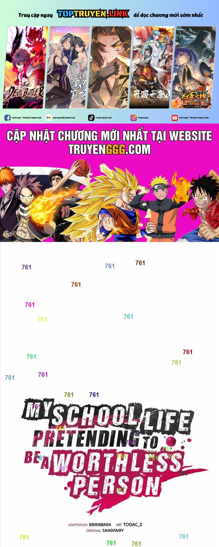 Giả Vờ Làm Kẻ Vô Dụng Ở Học Đường Chapter 80 - Trang 2