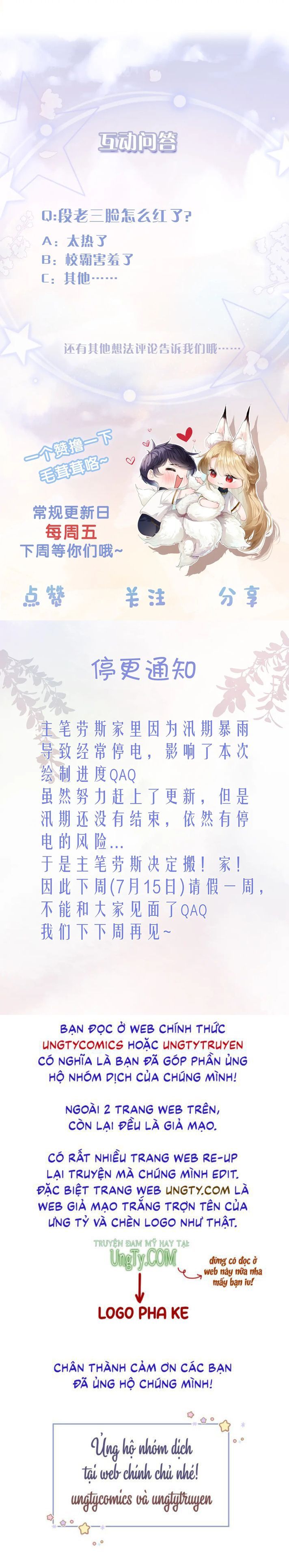 Giáo Bá Cửu Vĩ Hồ Theo Dõi Ta Lúc Sau Chapter 18 - Trang 2