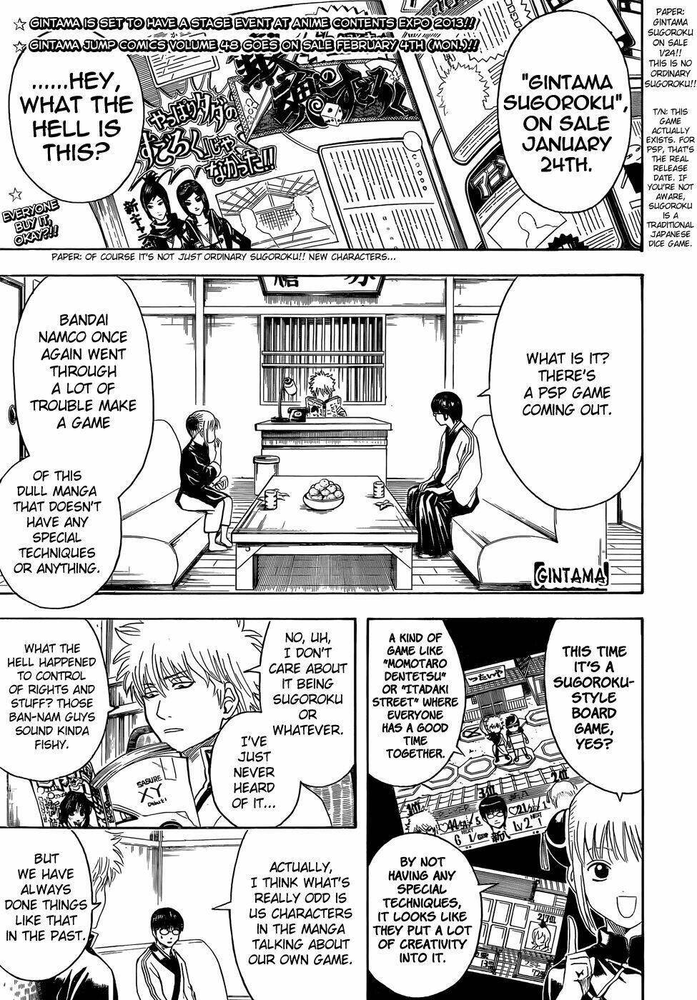 Gintama – Linh Hồn Bạc Chapter 430 - Trang 2