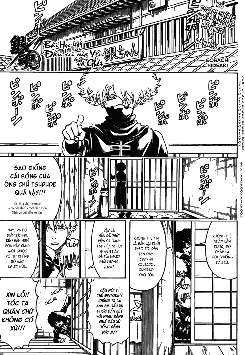 Gintama Chapter 489 - Trang 2