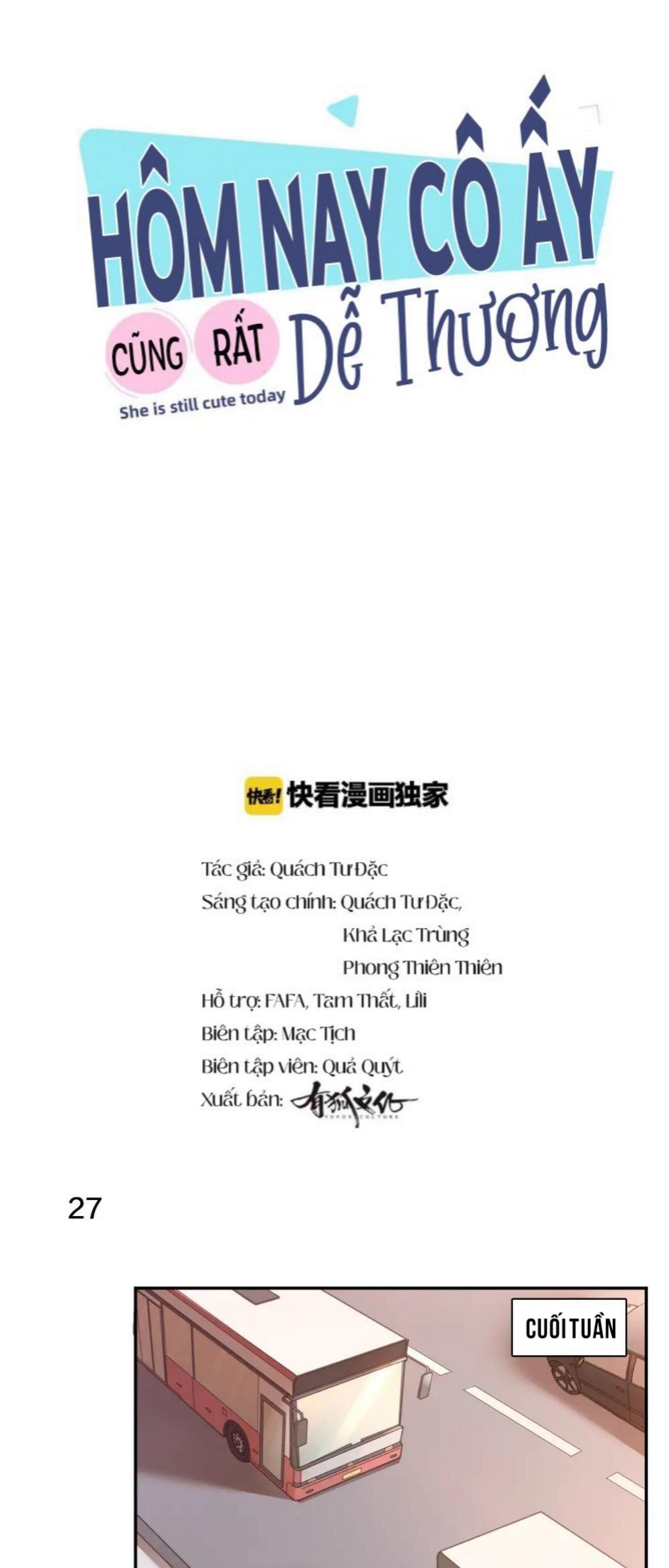 Giờ Nay Cô Ấy Cũng Rất Dễ Thương Chapter 9 - Trang 2