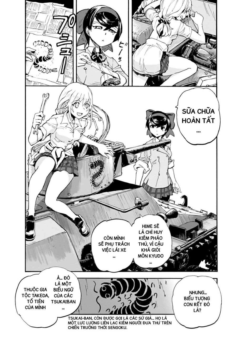 Girls Und Panzer: Ribbon No Musha Chapter 2 - Trang 2