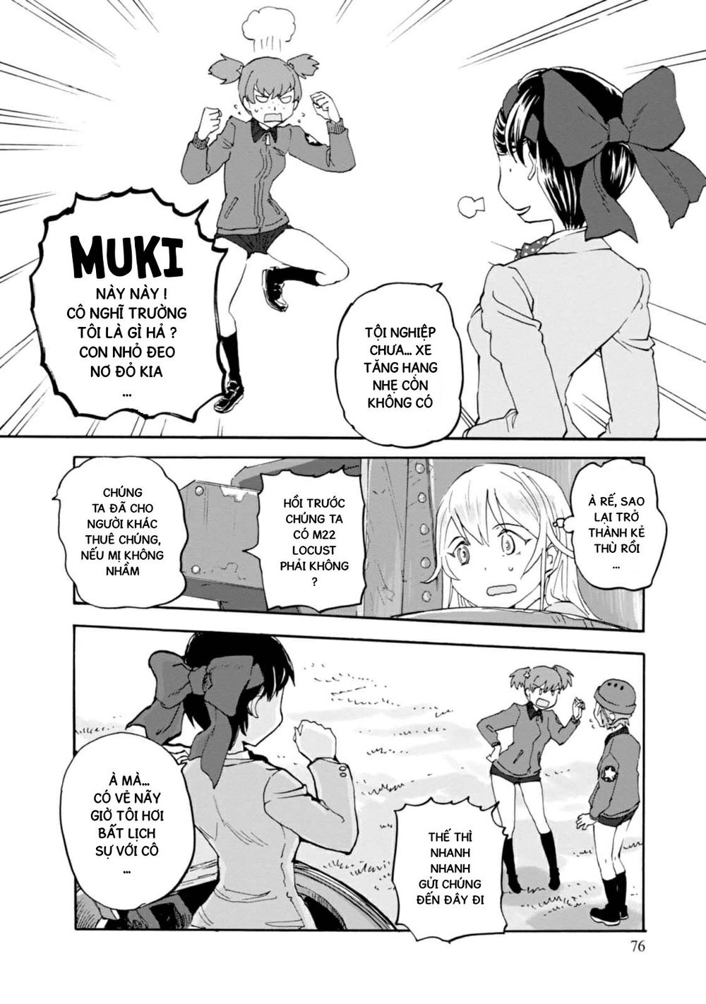 Girls Und Panzer: Ribbon No Musha Chapter 2 - Trang 2