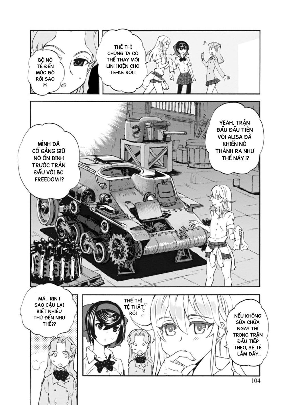 Girls Und Panzer: Ribbon No Musha Chapter 7 - Trang 2