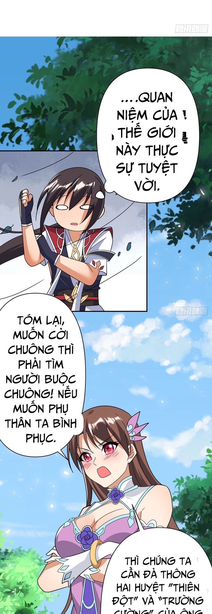 Giữa Trời Đất, Sao Có Thể Mãi Mãi Cam Chịu Dưới Người Khác! Chapter 18 - Trang 2