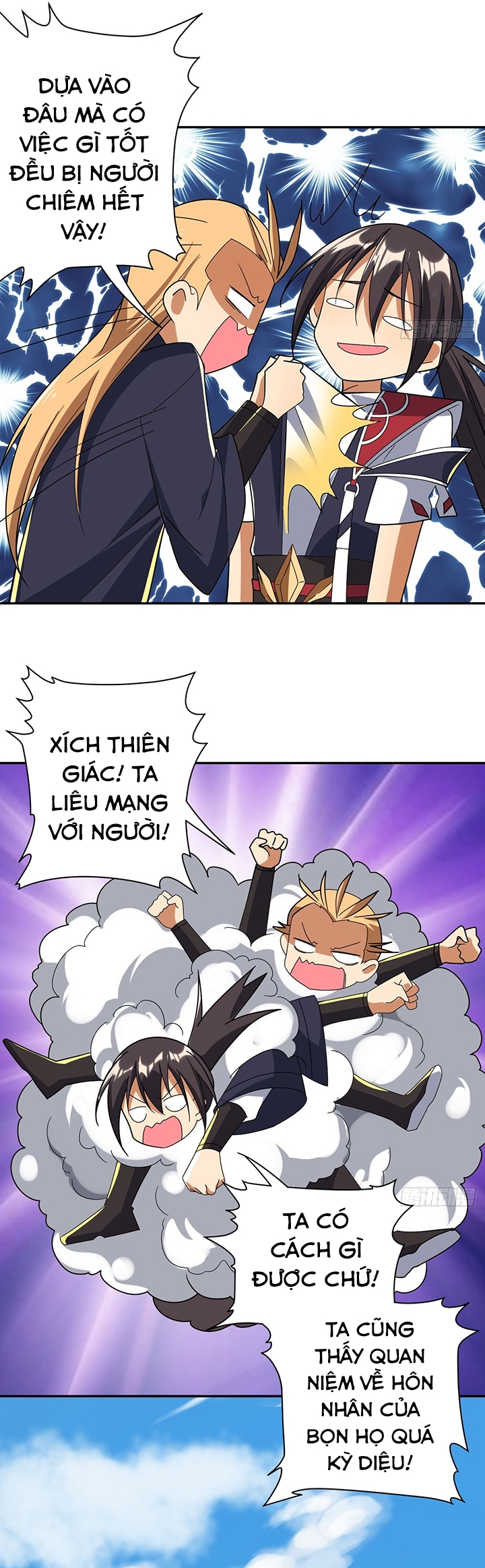 Giữa Trời Đất, Sao Có Thể Mãi Mãi Cam Chịu Dưới Người Khác! Chapter 23 - Trang 2