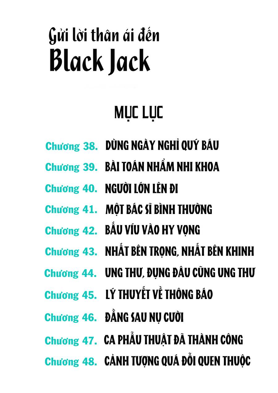 Give My Regards To Black Jack Chapter 38 - Trang 2