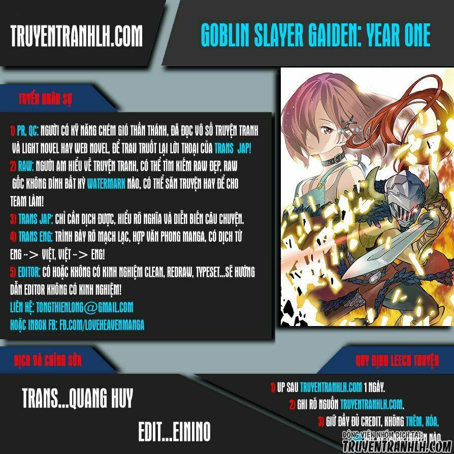 Goblin Slayer Gaiden: Year One Chapter 1 - Trang 2