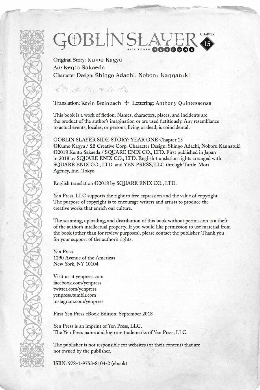 Goblin Slayer Gaiden: Year One Chapter 15 - Trang 2