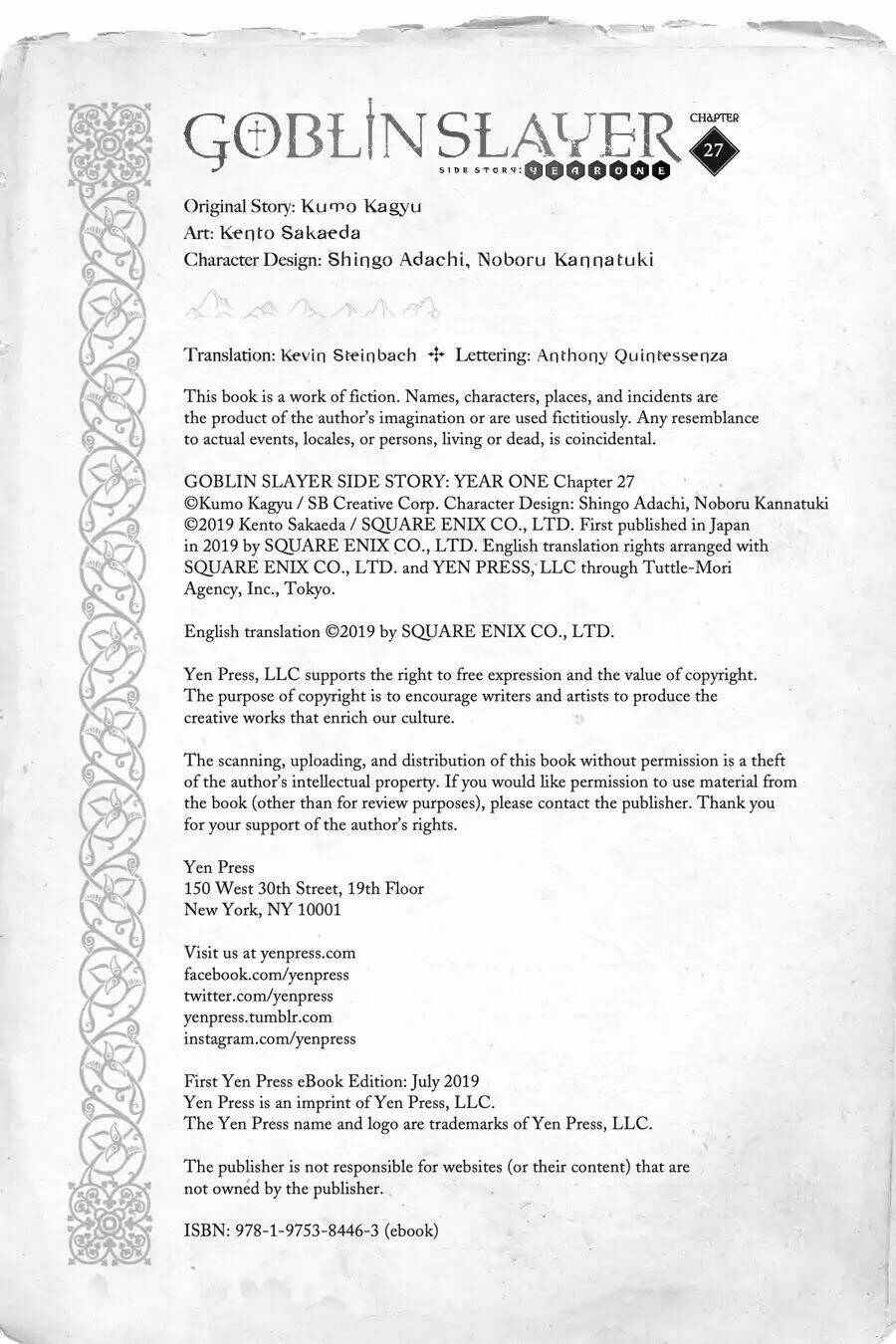 Goblin Slayer Gaiden: Year One Chapter 27 - Trang 2