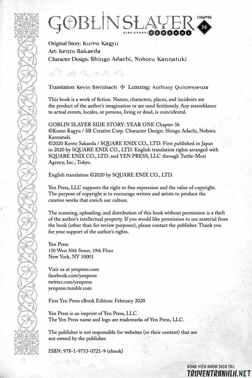 Goblin Slayer Gaiden: Year One Chapter 36 - Trang 2