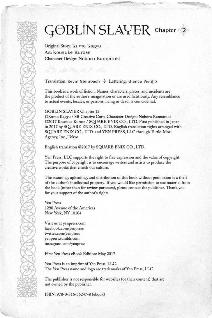 Goblin Slayer Chapter 12 - Trang 2