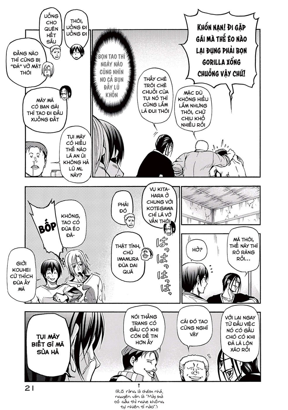 Grand Blue – Cô Gái Thích Lặn Chapter 13 - Trang 2