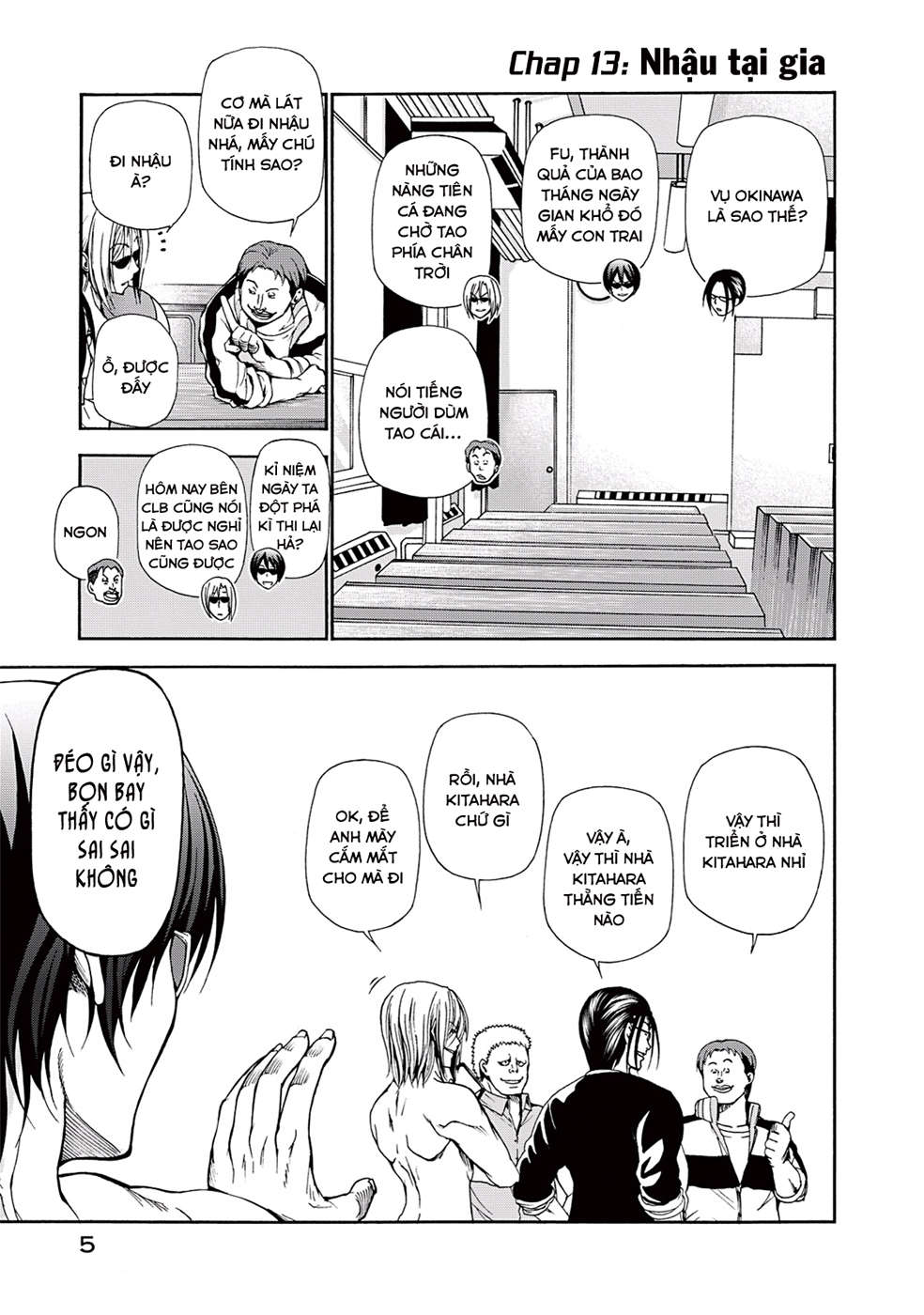 Grand Blue – Cô Gái Thích Lặn Chapter 13 - Trang 2