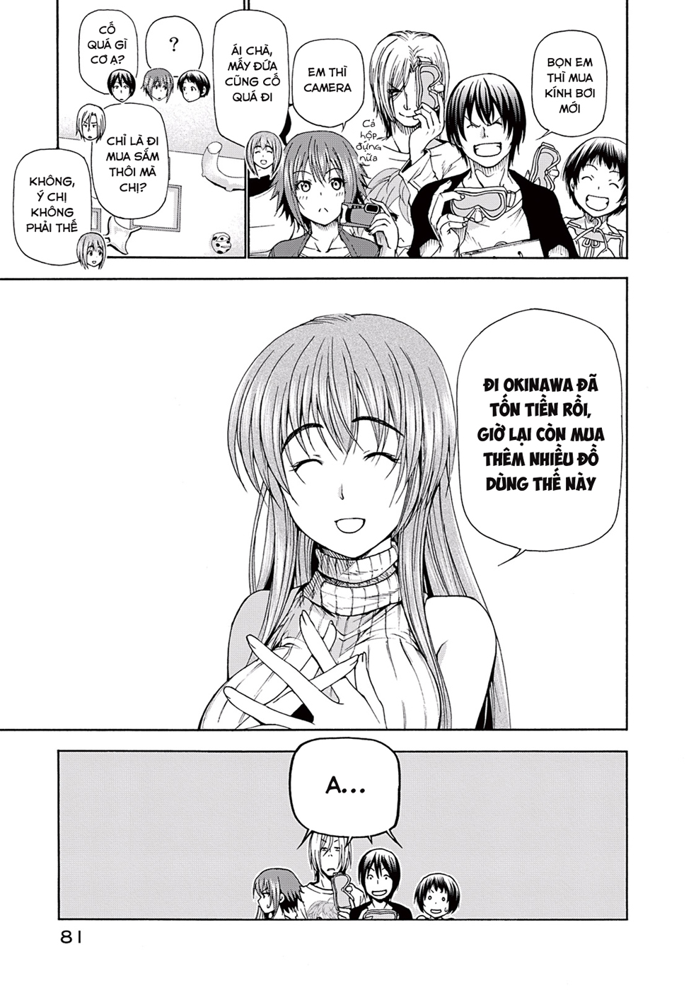 Grand Blue – Cô Gái Thích Lặn Chapter 15 - Trang 2