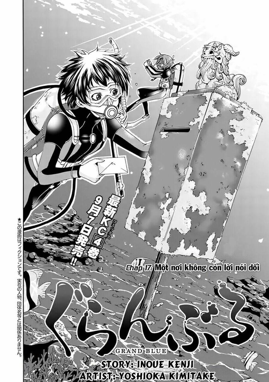 Grand Blue – Cô Gái Thích Lặn Chapter 17 - Trang 2