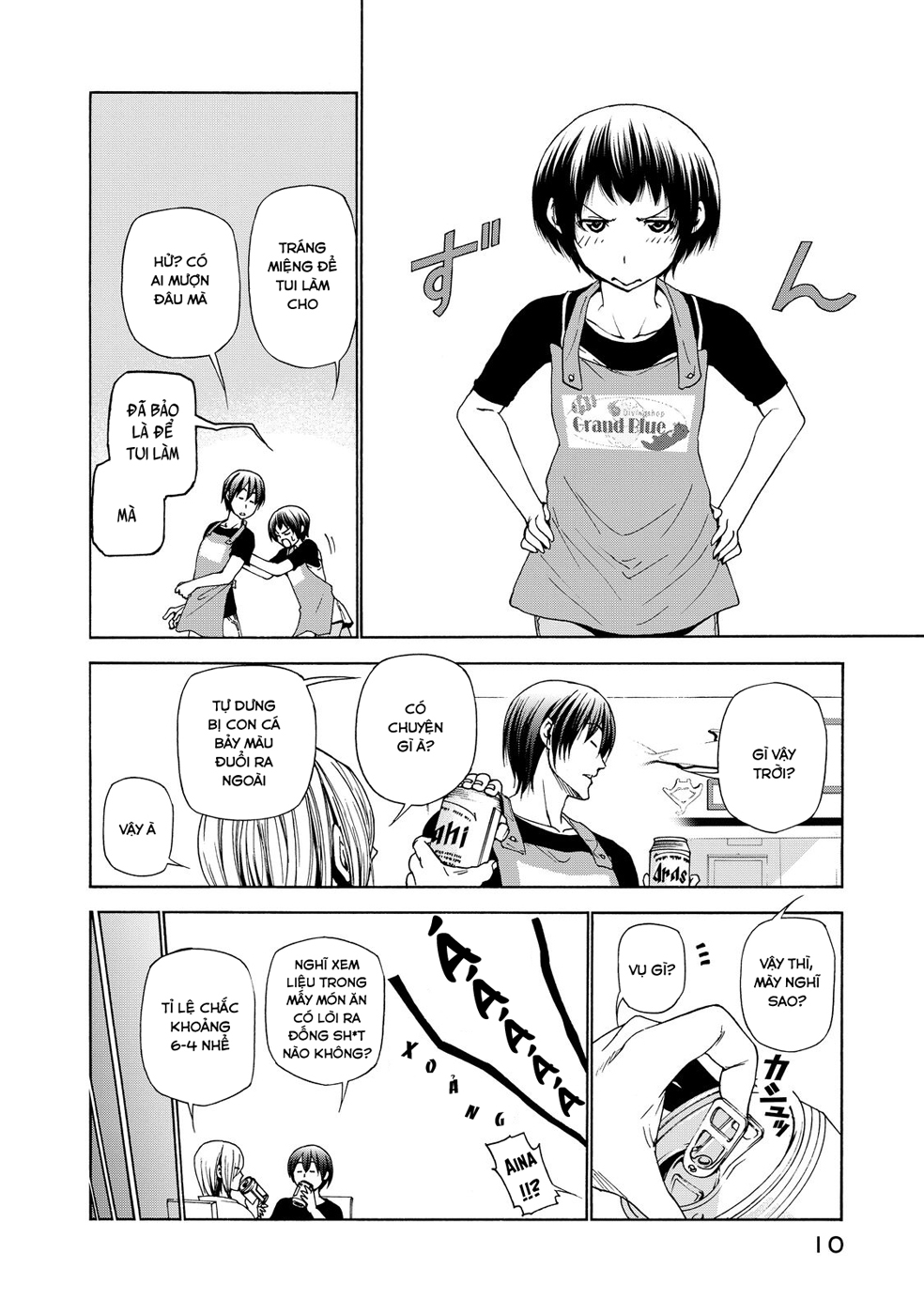 Grand Blue – Cô Gái Thích Lặn Chapter 26 - Trang 2