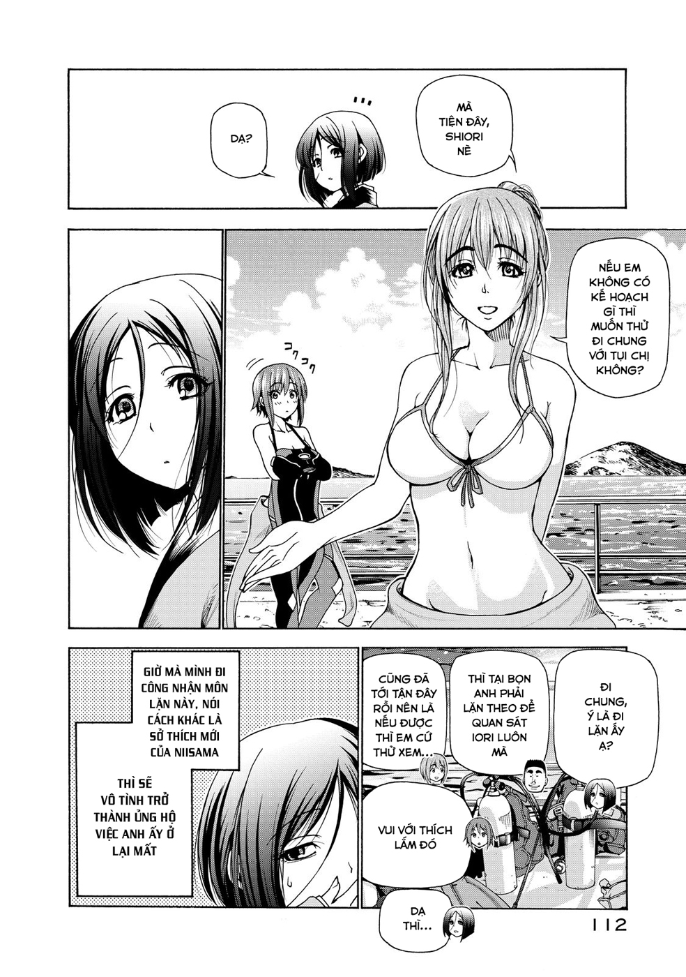 Grand Blue – Cô Gái Thích Lặn Chapter 28 - Trang 2