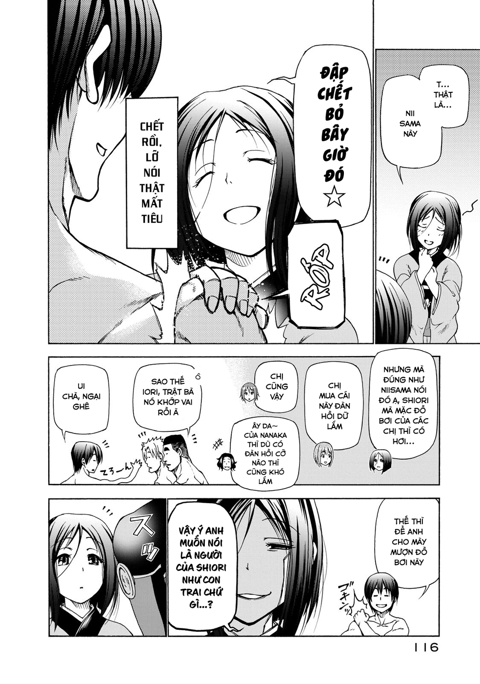 Grand Blue – Cô Gái Thích Lặn Chapter 28 - Trang 2