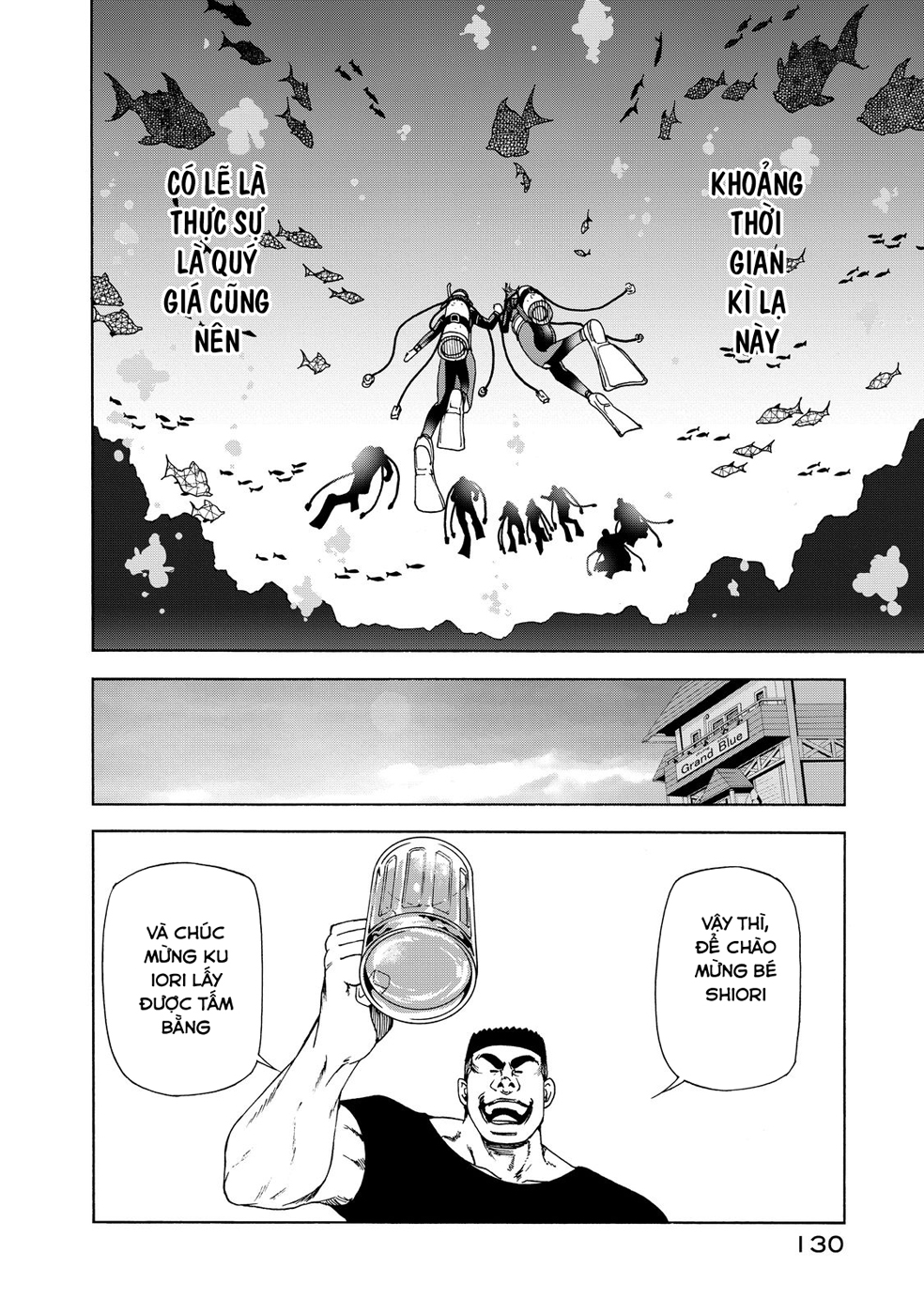 Grand Blue – Cô Gái Thích Lặn Chapter 28 - Trang 2