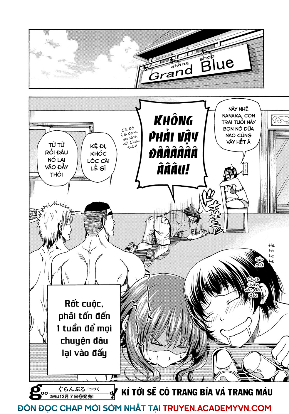 Grand Blue – Cô Gái Thích Lặn Chapter 29 - Trang 2