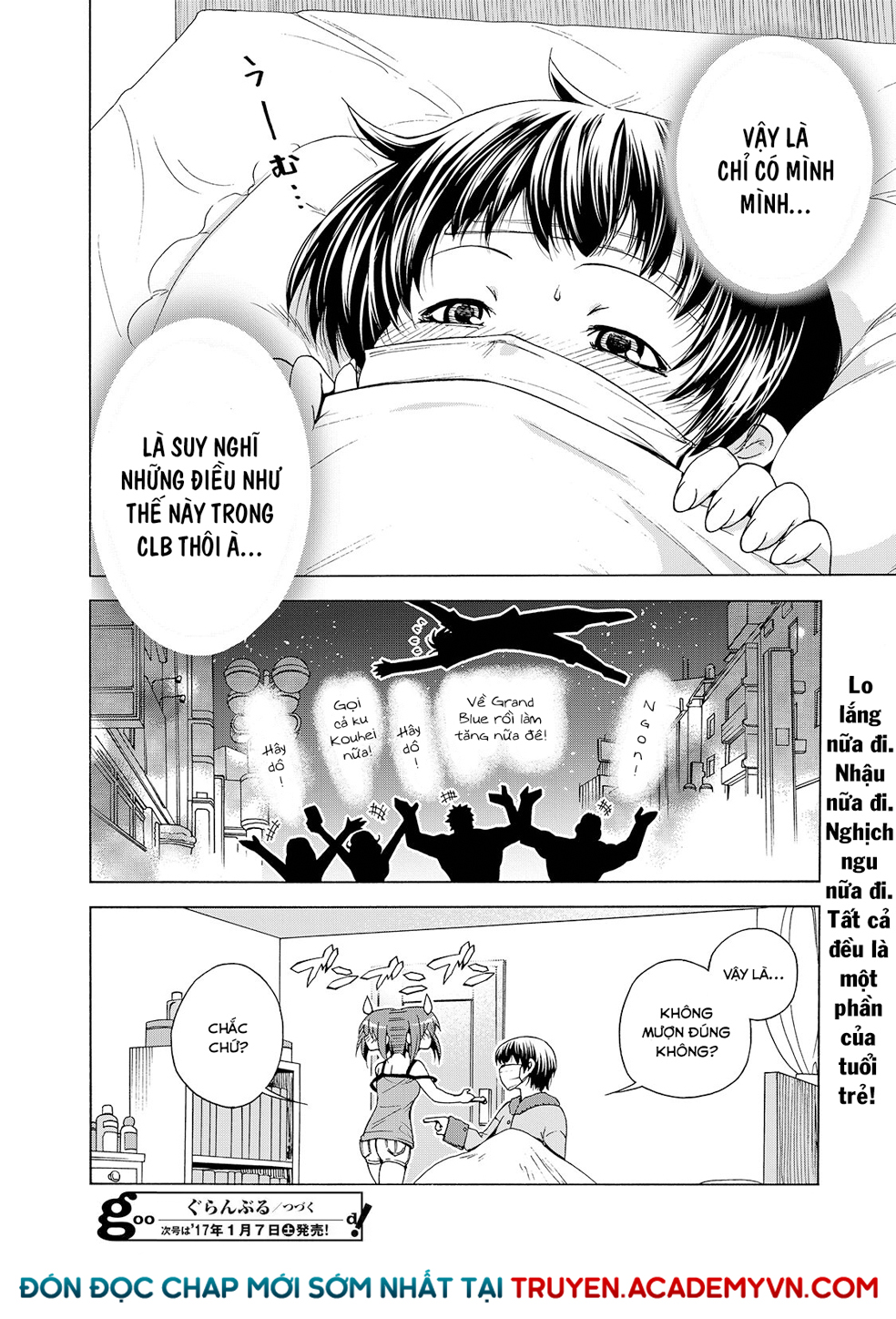 Grand Blue – Cô Gái Thích Lặn Chapter 30 - Trang 2