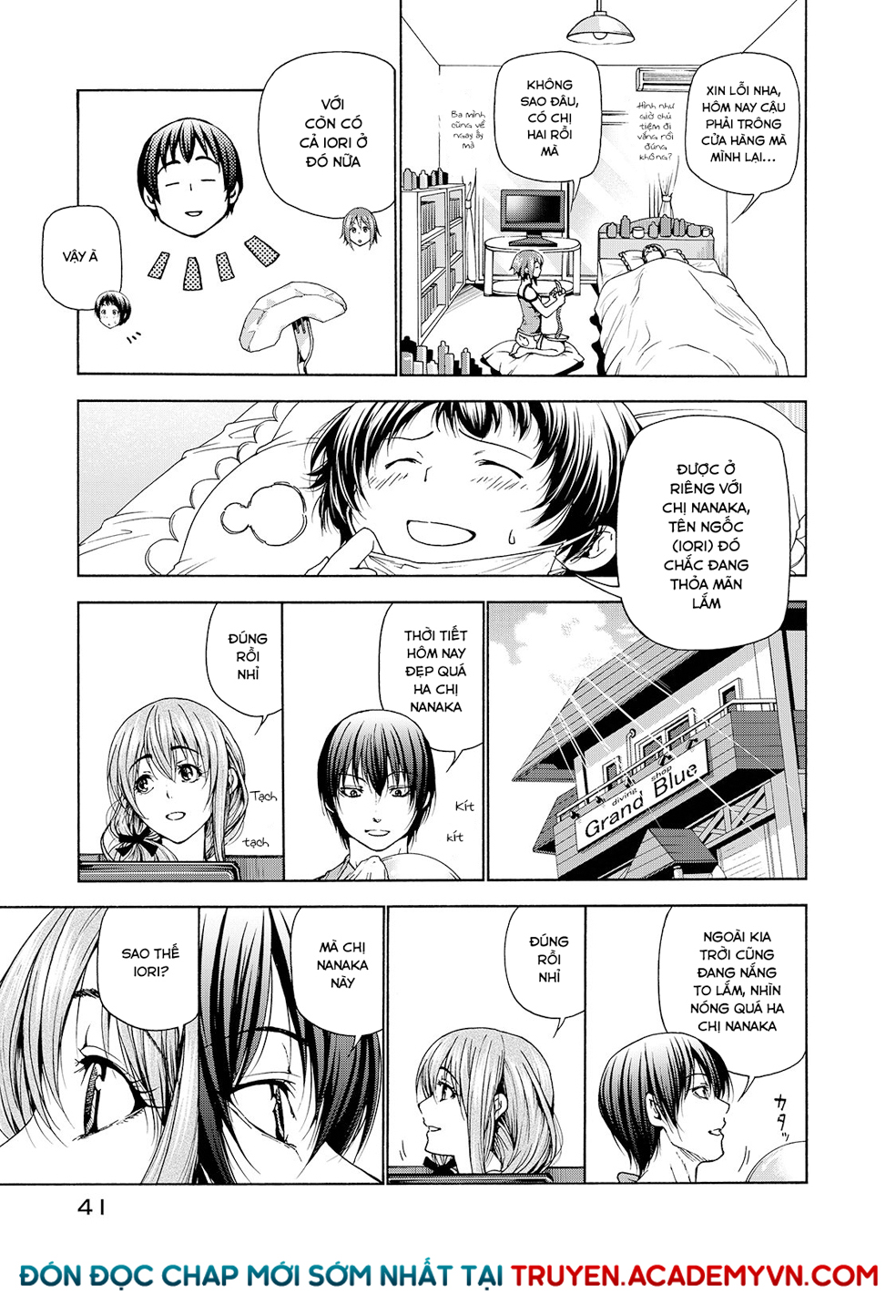 Grand Blue – Cô Gái Thích Lặn Chapter 30 - Trang 2