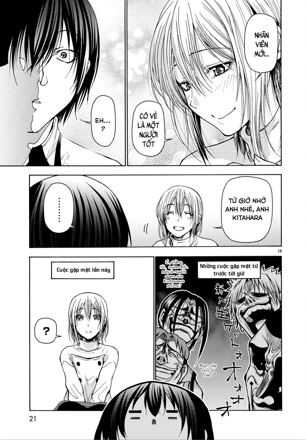 Grand Blue – Cô Gái Thích Lặn Chapter 34 - Trang 2